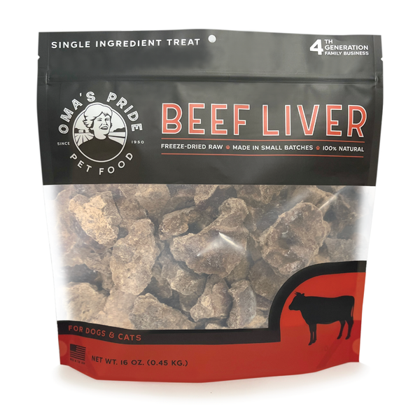 Beef Liver Chips for Pets