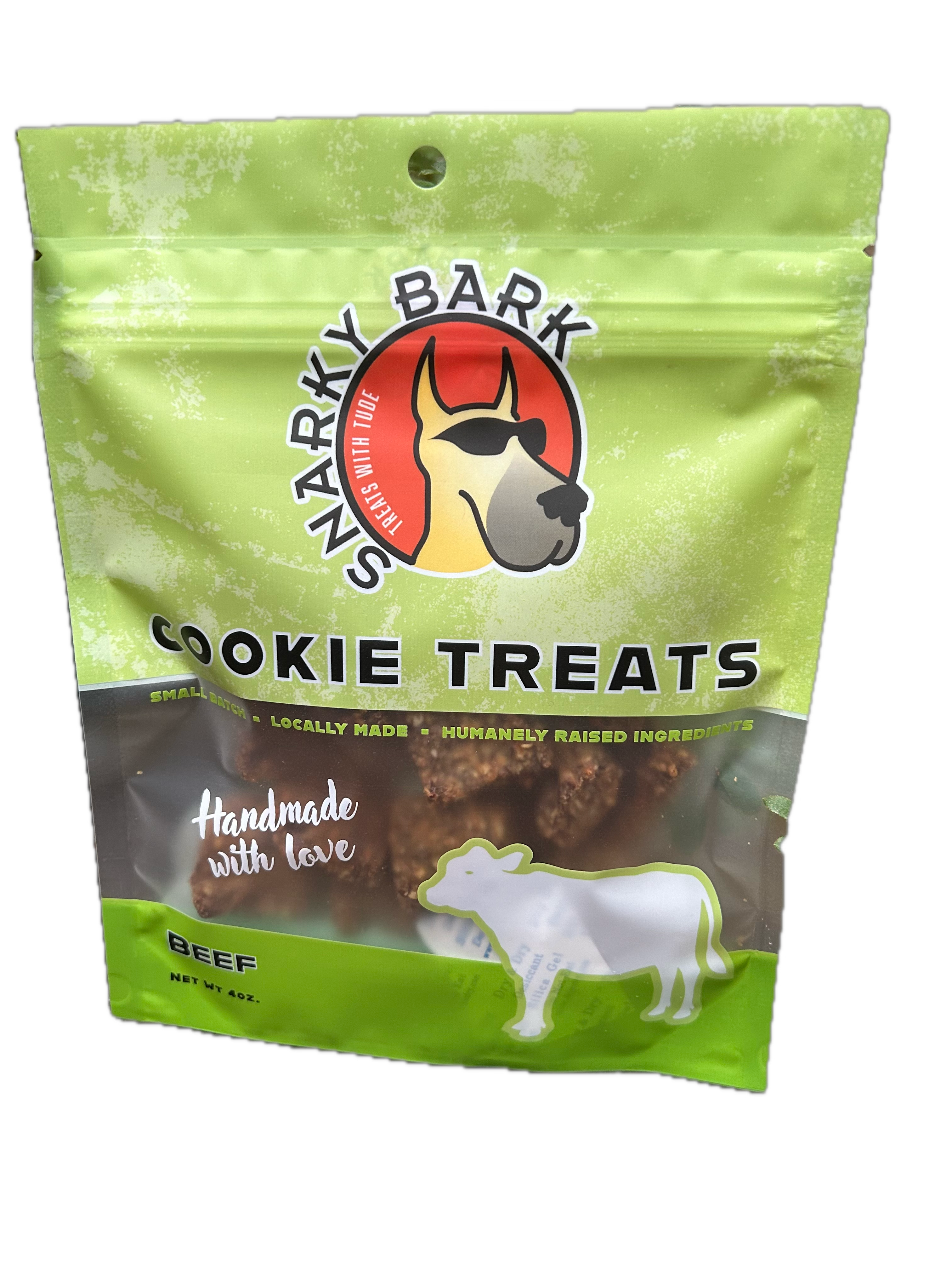 Snarky Bark Cookie & Jerky Treats Mixed Bag (QR)