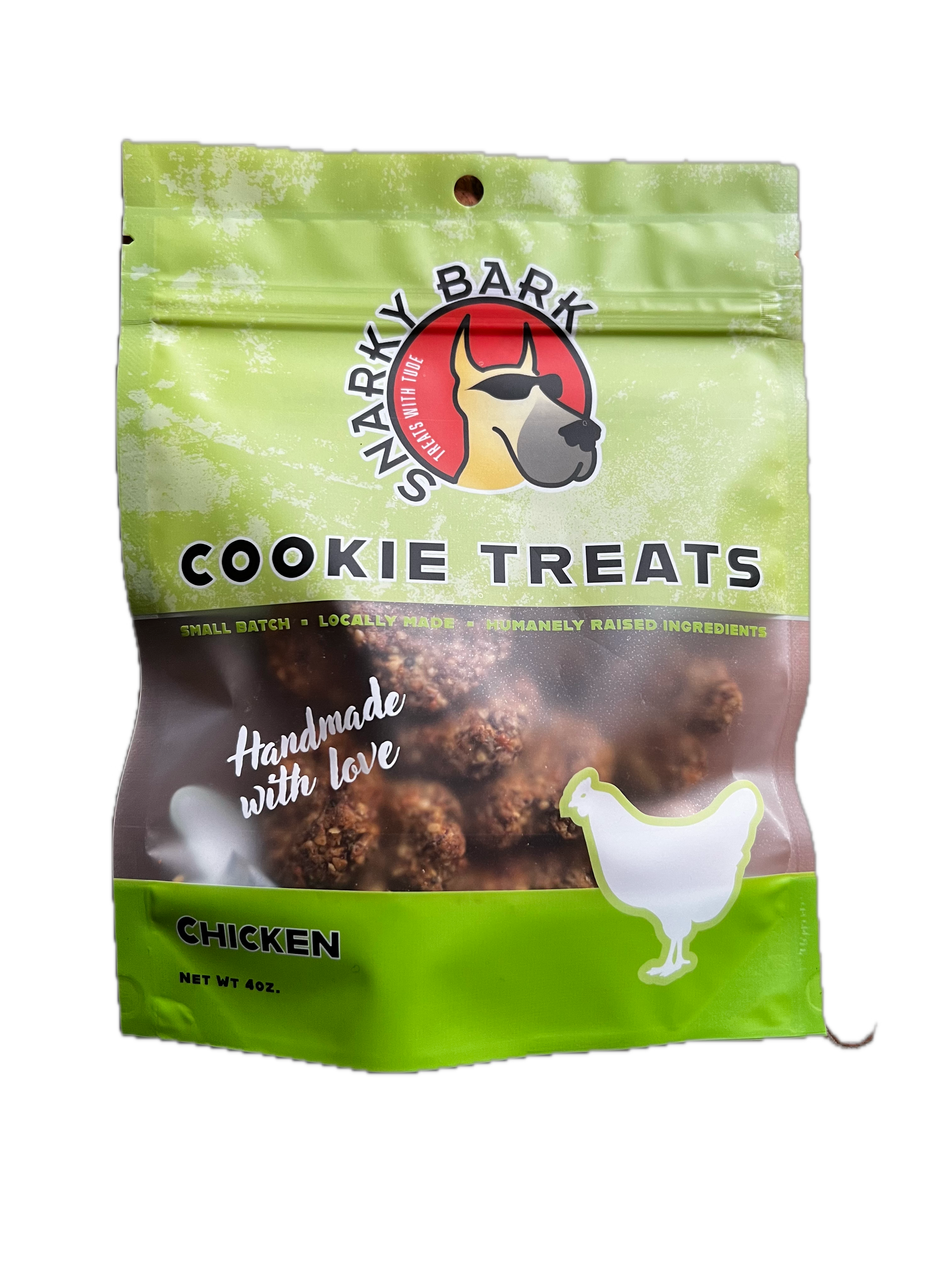 Snarky Bark Chicken Cookie Treats