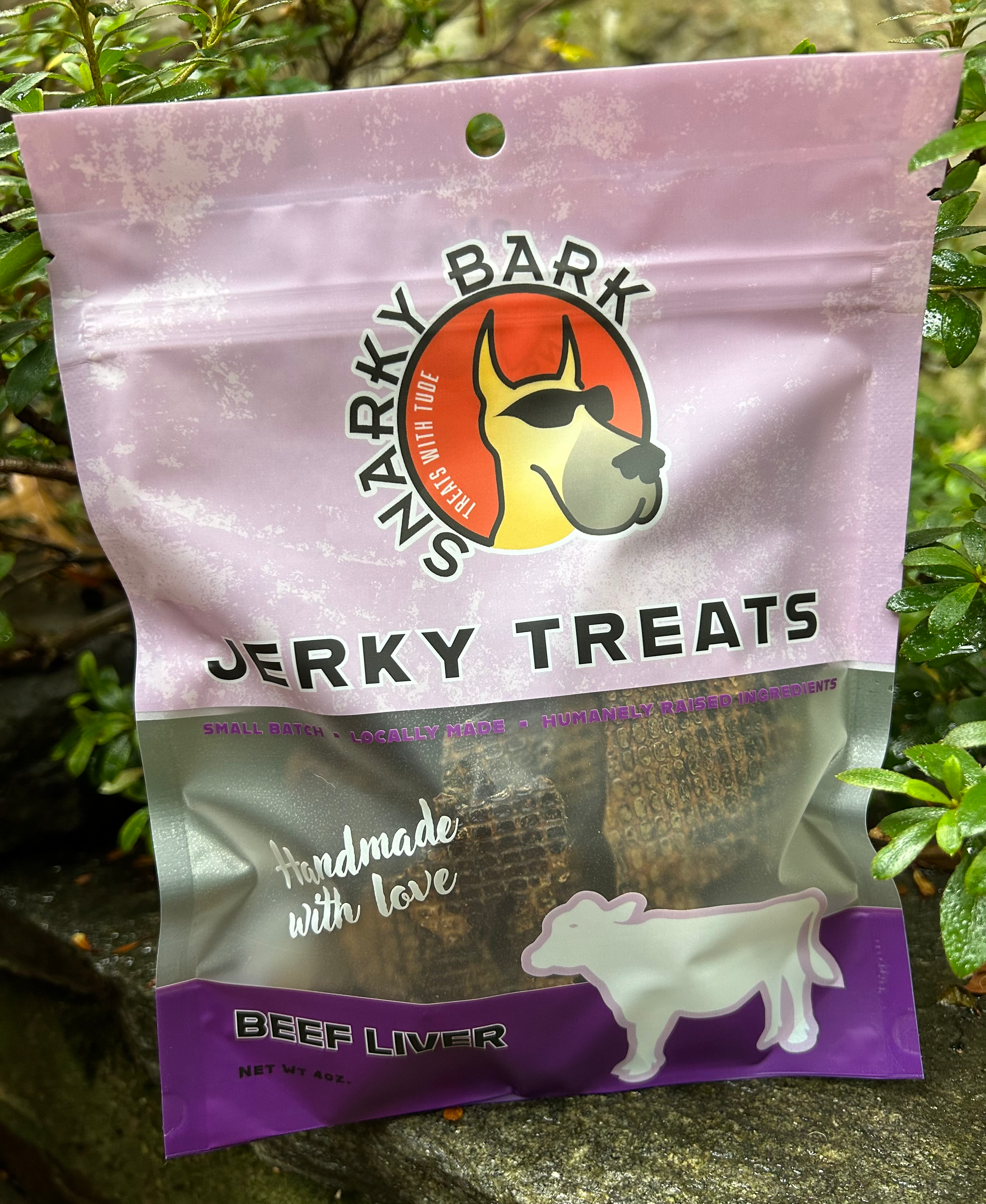 Snarky Bark Beef Liver Jerky