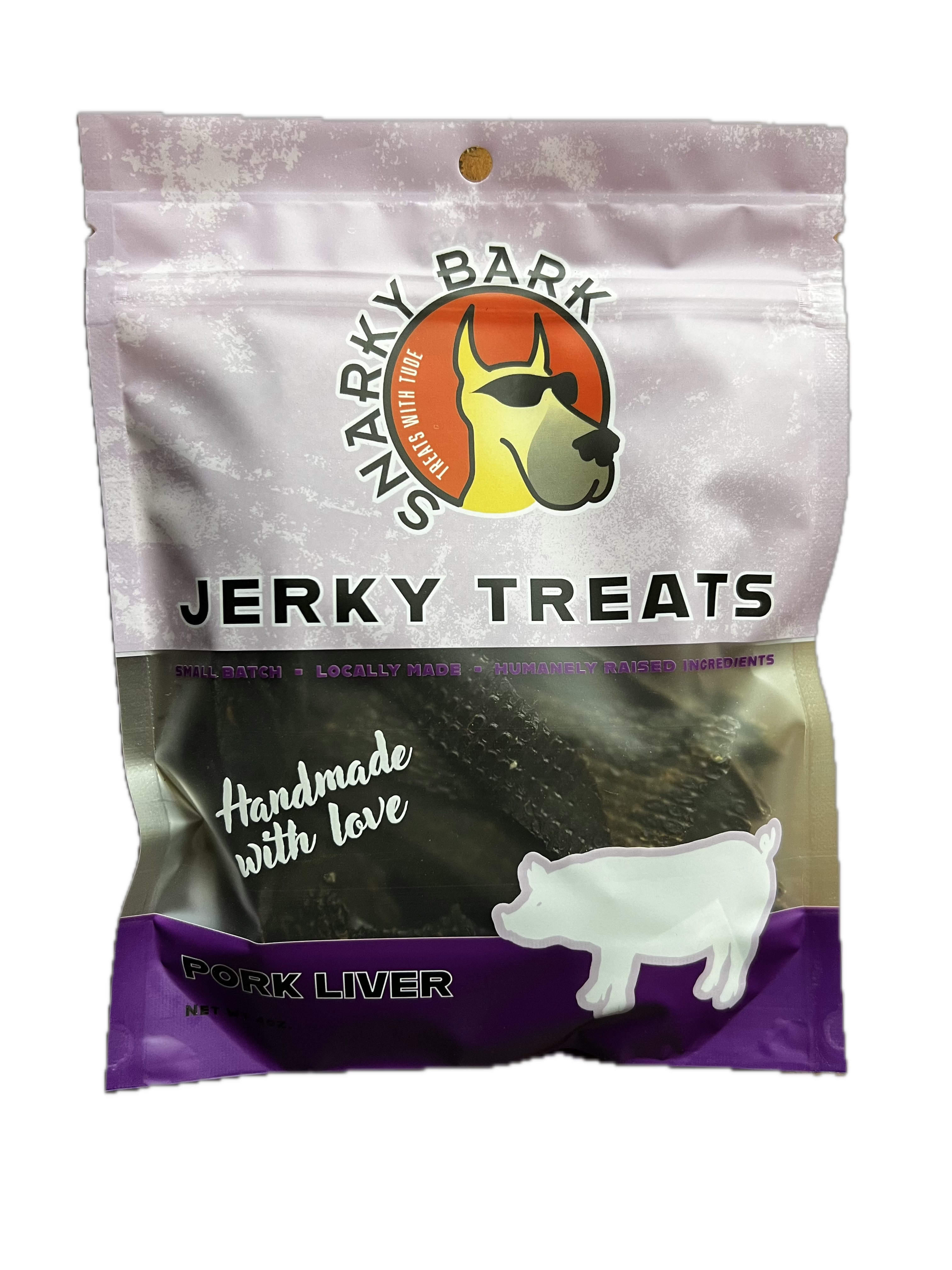 Snarky Bark Pork Liver Jerky