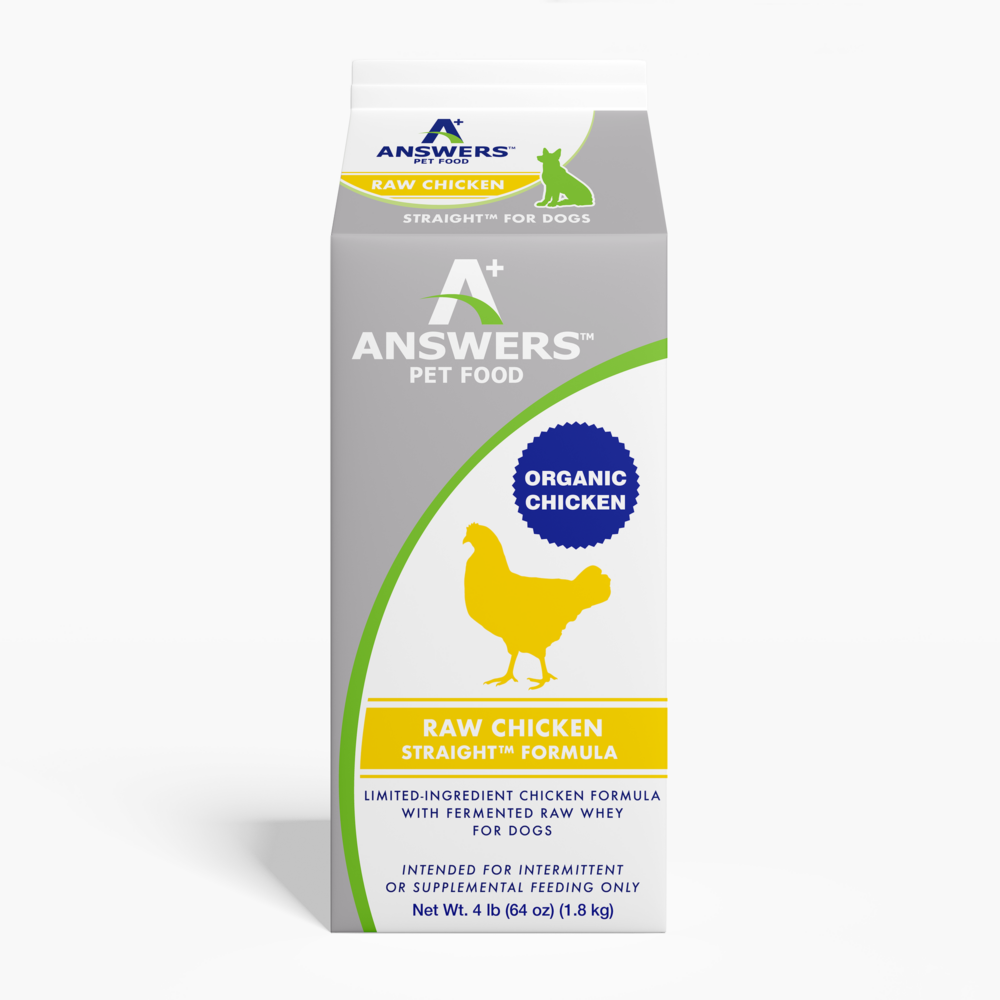 Answers Plus Frozen Raw Chicken-Straight Formula