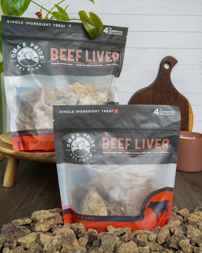 Beef Liver Chips for Pets