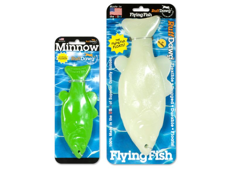 RuffDawg Flying Fish Toy