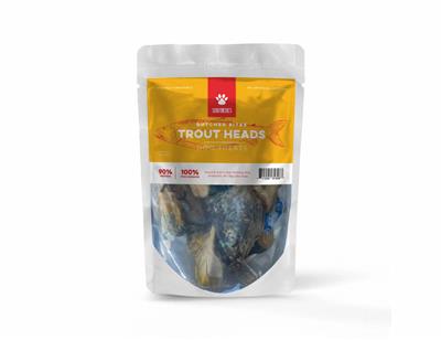 Trout Heads Freeze Dried