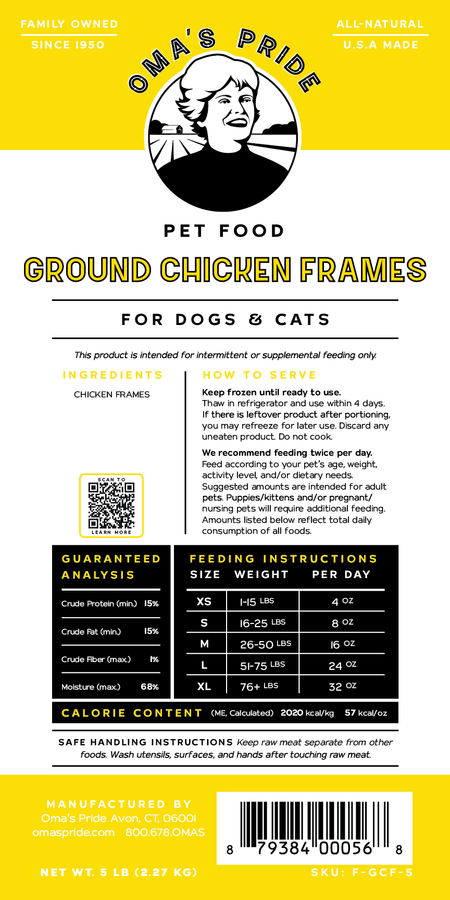 Ground Chicken Frames