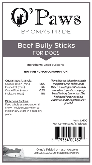 Beef Bully Sticks